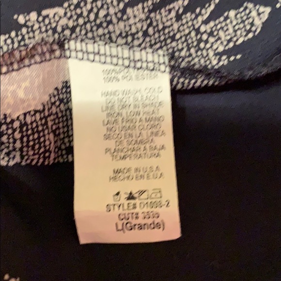 Blue Mint Bohemian Style Dress Size Large - Picture 3 of 3